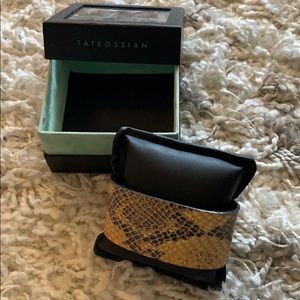 Tateossian leather bracelet